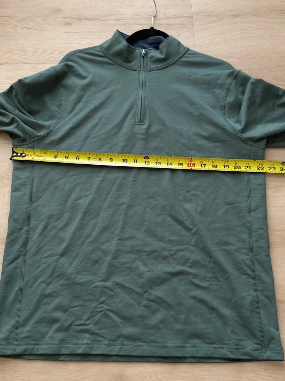 J. Crew Men's Quarter-Zip Sweater in Teal